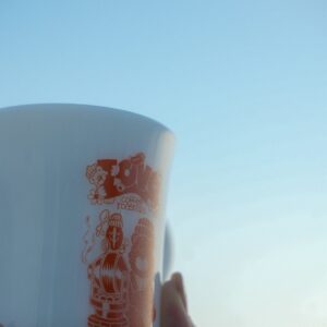 ミルクガラスマグ 限定100個！ 3周年記念！ Old-Milk-Glass | らぶこ